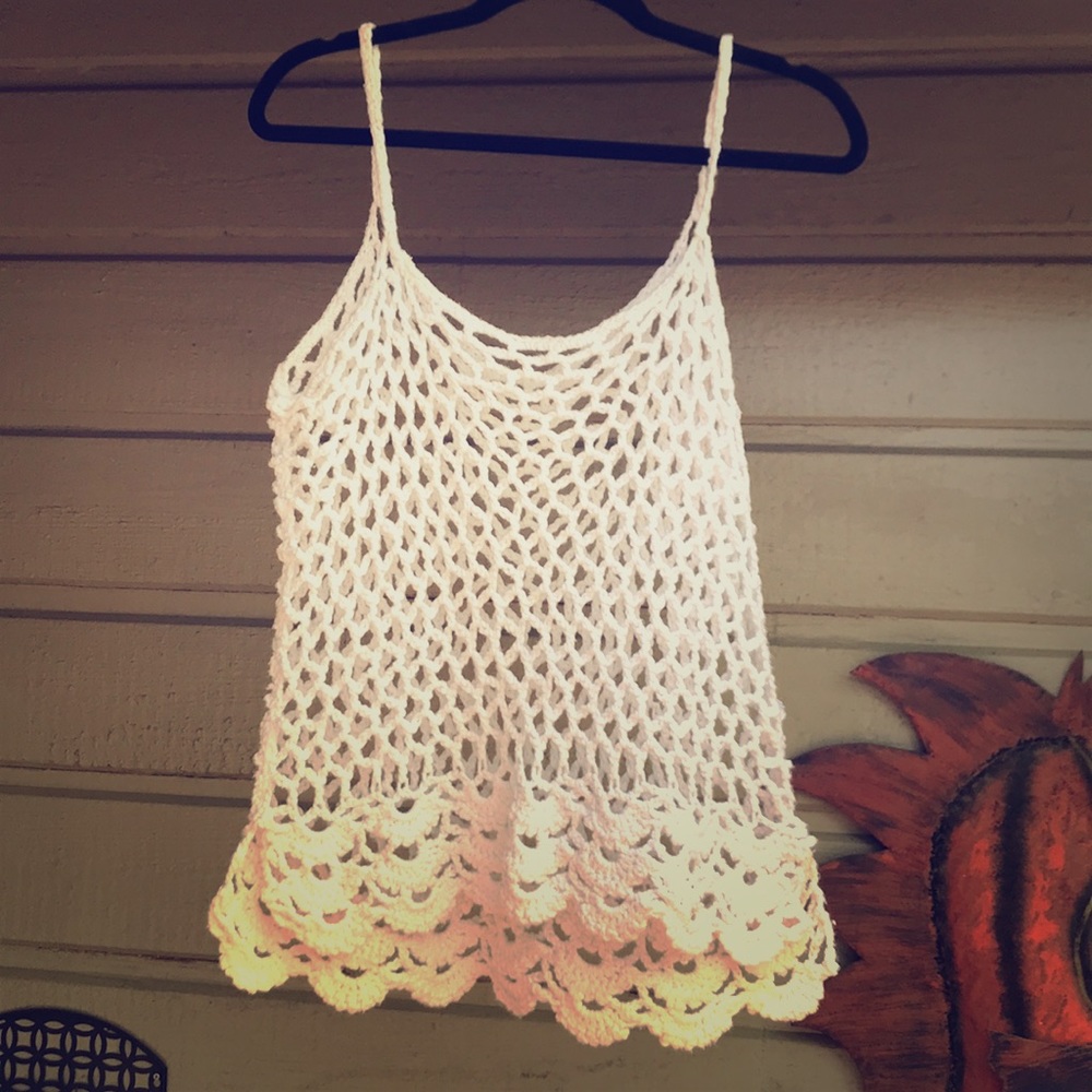 Beautiful white tank top